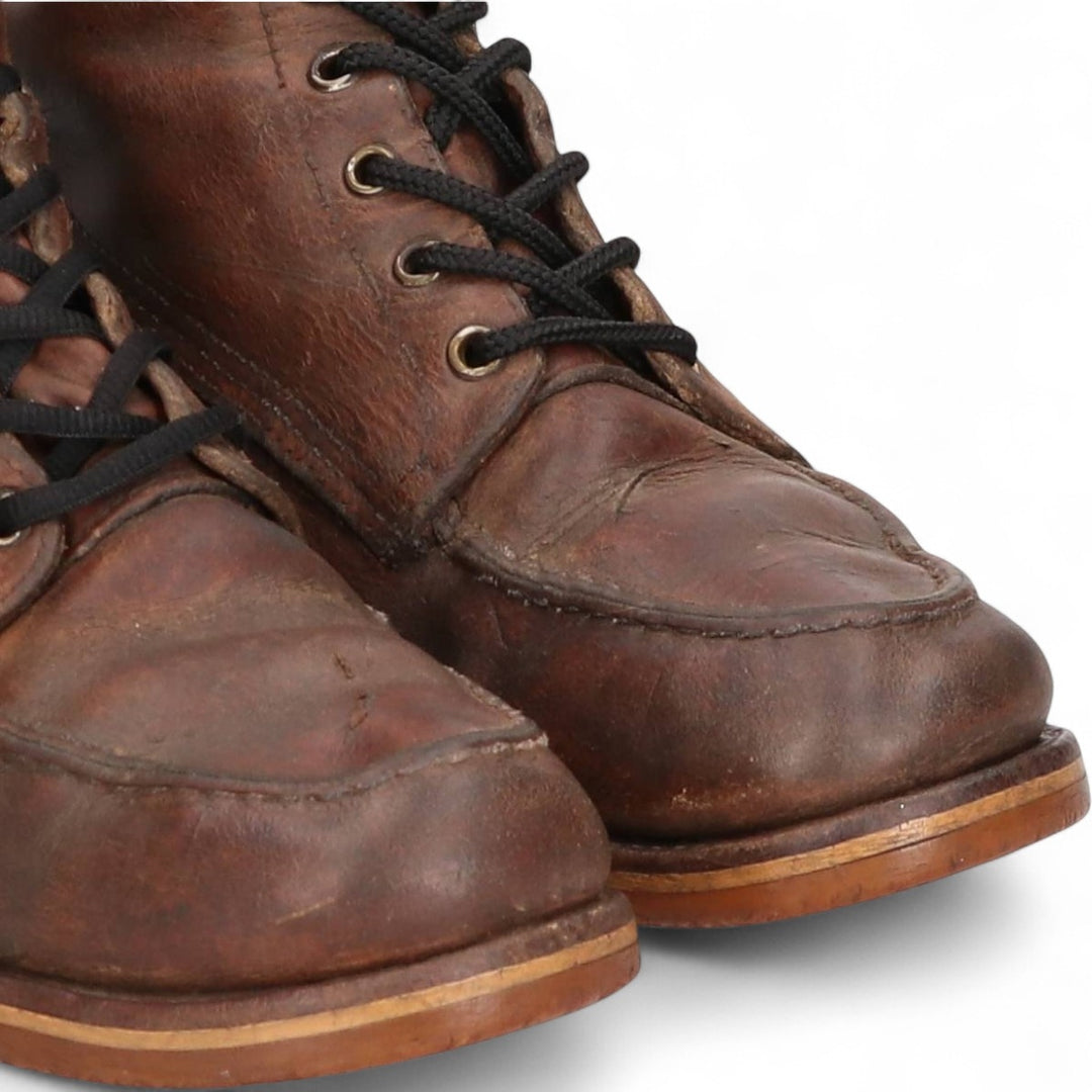 Vintage 60s-70s Red Wing 877 Dog Tag Work Boots, Size 9 1/2B, Men's, 10.8" (approx.) /svb001800 Men's 27.5cm genuine leather brown type Vintage Second Hand