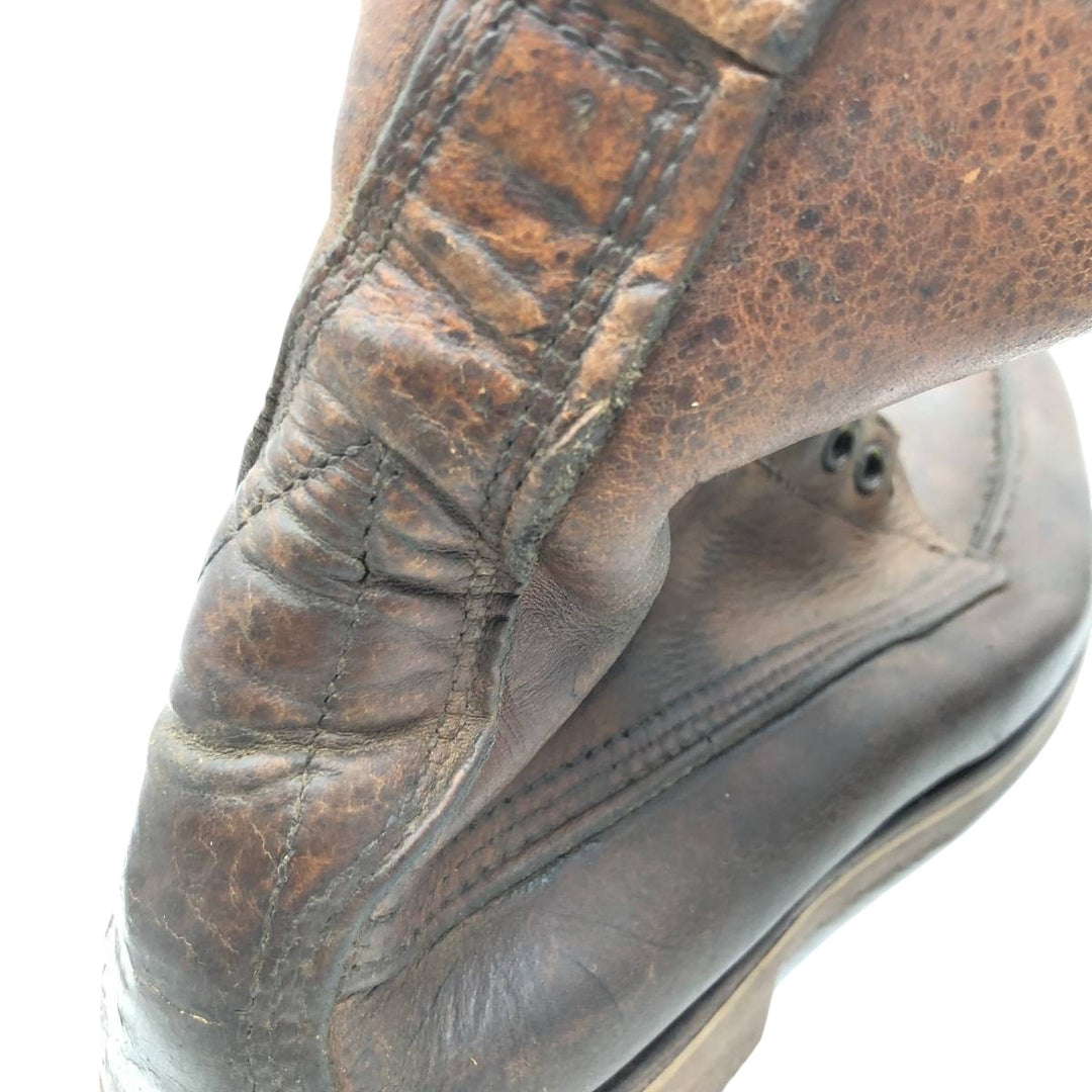 Vintage 60s-70s Red Wing 877 Dog Tag Work Boots, Size 9 1/2B, Men's, 10.8" (approx.) /svb001800 Men's 27.5cm genuine leather brown type Vintage Second Hand