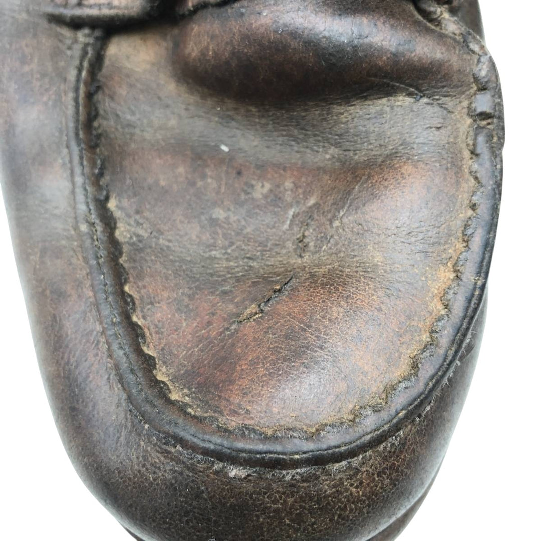 Vintage 60s-70s Red Wing 877 Dog Tag Work Boots, Size 9 1/2B, Men's, 10.8" (approx.) /svb001800 Men's 27.5cm genuine leather brown type Vintage Second Hand