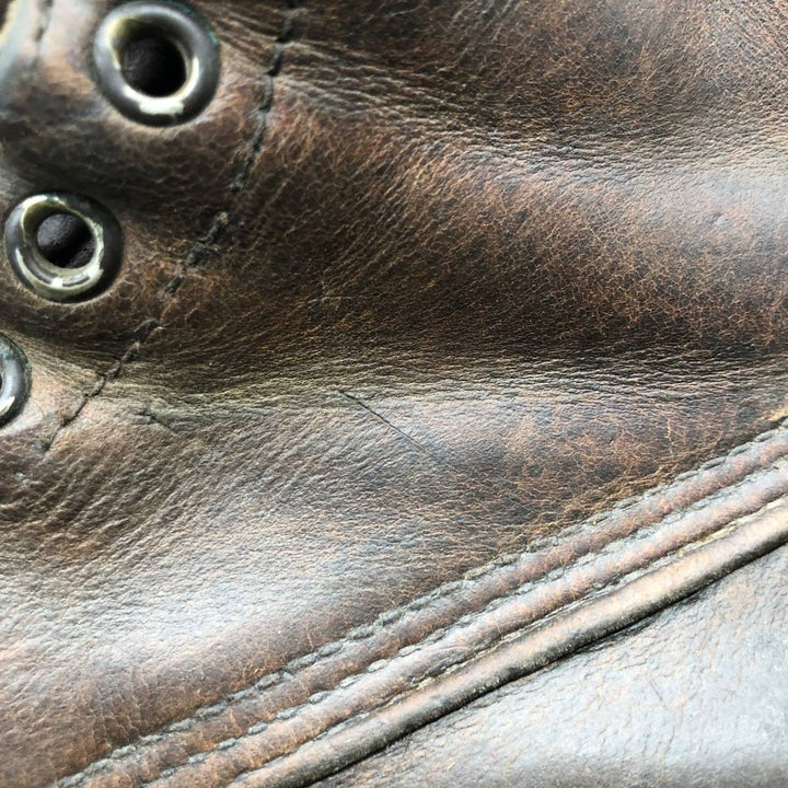 Vintage 60s-70s Red Wing 877 Dog Tag Work Boots, Size 9 1/2B, Men's, 10.8" (approx.) /svb001800 Men's 27.5cm genuine leather brown type Vintage Second Hand