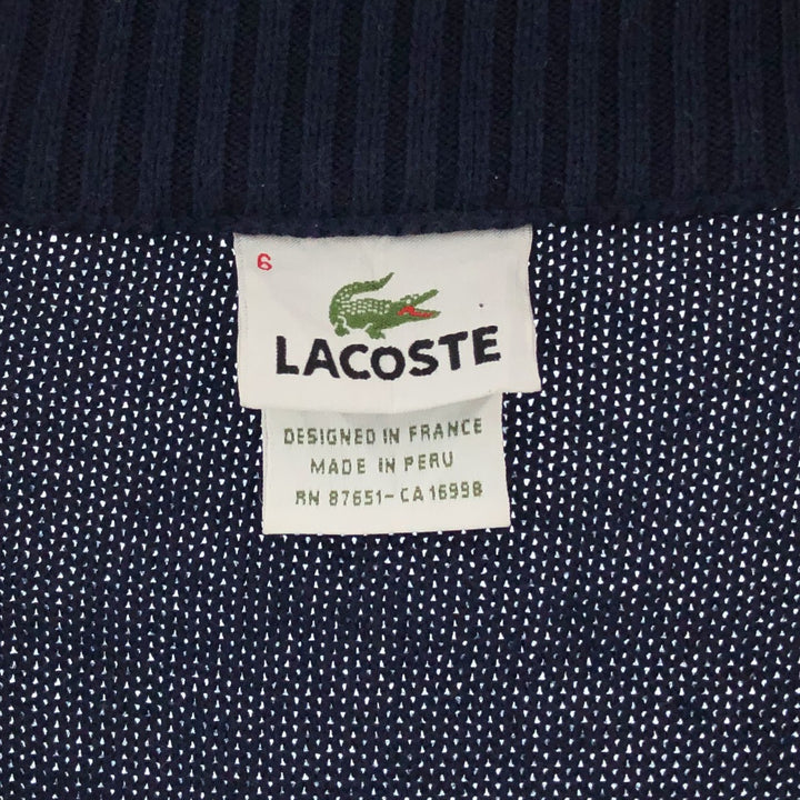 LACOSTE Driver's knit sweater Men's L /taa000110