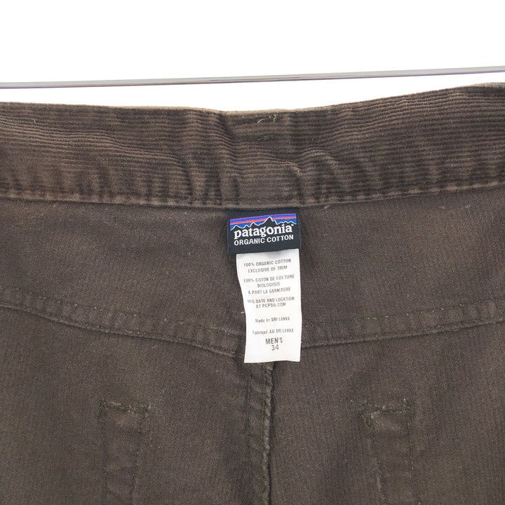 Patagonia ORGANIC COTTON 58221FA13 Corduroy Pants for Men, Size 35, 2013 / taa000283