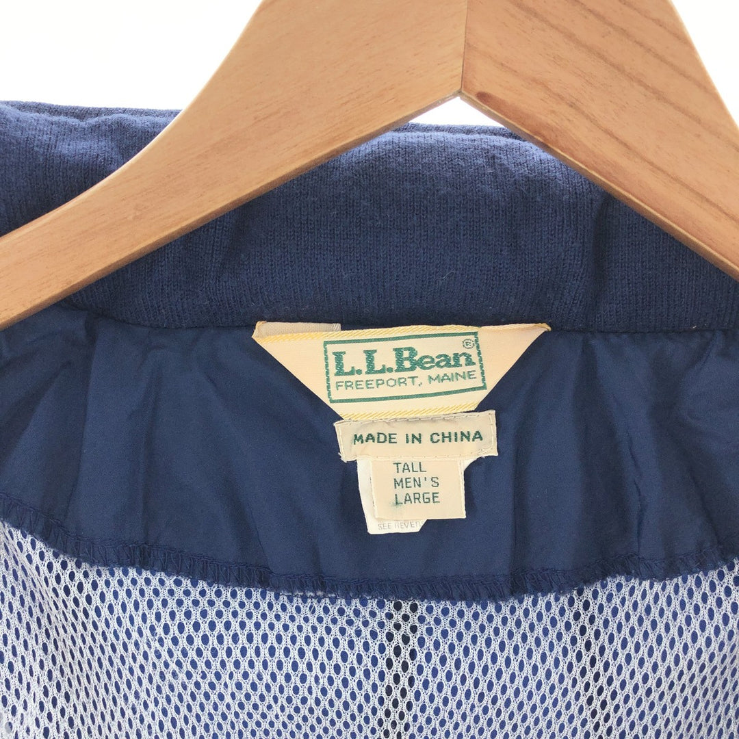 80'S LLBean Nylon Jacket Men's L Vintage /taa000502