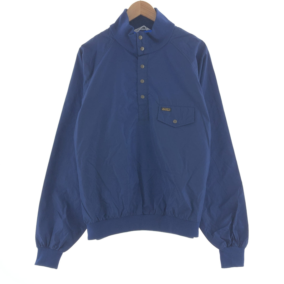 80s-90'S Eddie Bauer Half Button Warm Up Pullover Men's XL Vintage /taa000507