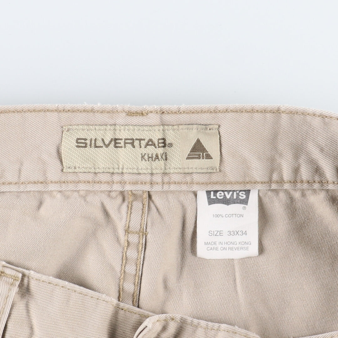 Levi's SILVER TAB KHAKIS Chino Pants for Men w34 /taa000517
