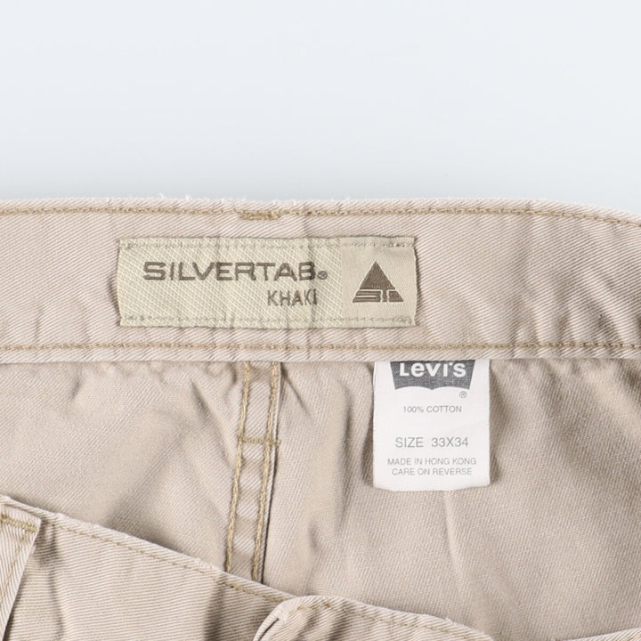 Levi's SILVER TAB KHAKIS Chino Pants for Men w34 /taa000517