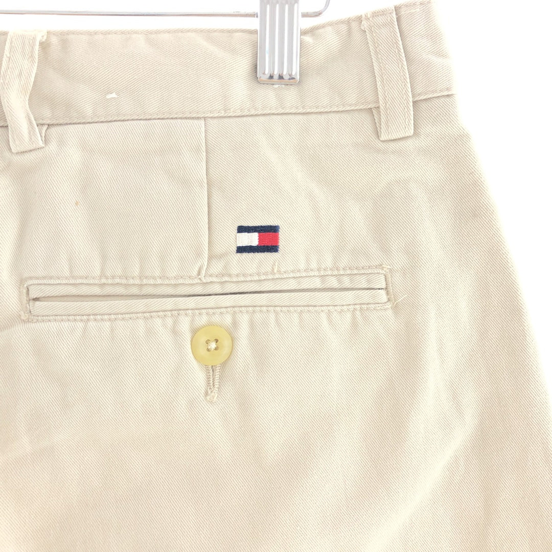 90'S Tommy Hilfiger Two-pleat Chino Pants Men's W33 Vintage /taa000549