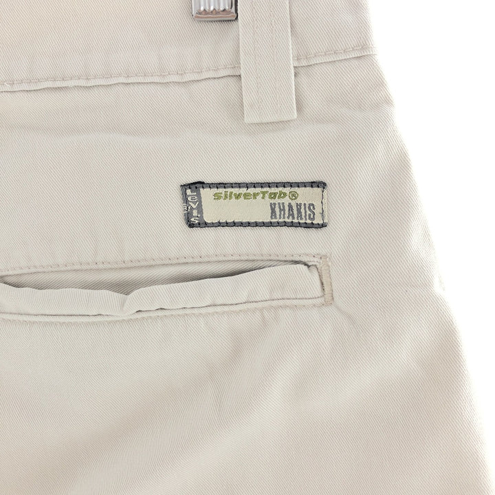 90'S Levi's SILVER TAB KHAKIS Chino Pants Men's W33 Vintage /taa000555