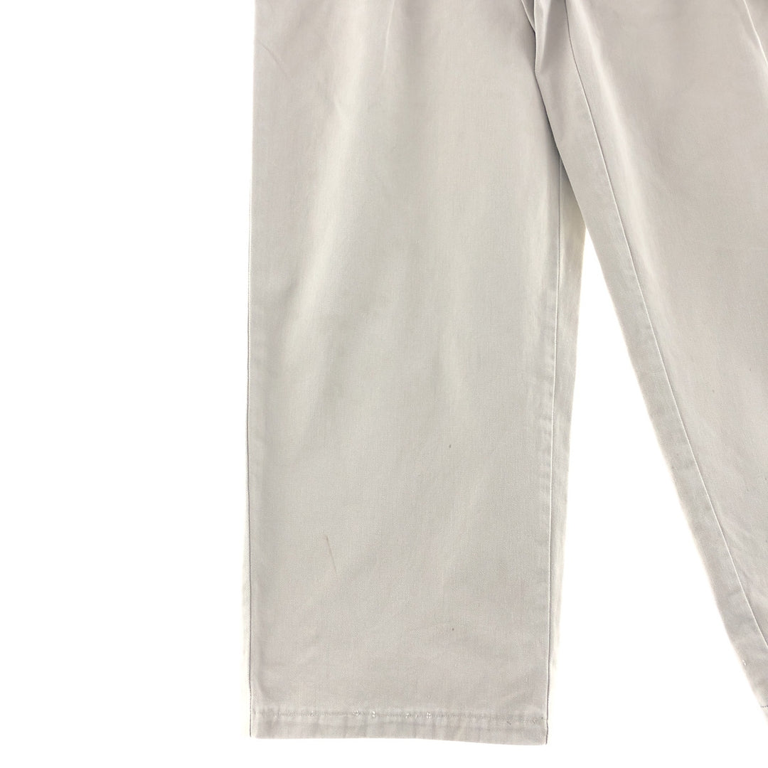 90'S Tommy Hilfiger Two-pleat Chino Pants Men's W33 Vintage /taa000656