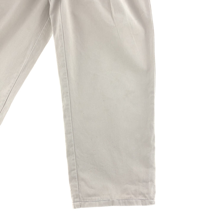 90'S Tommy Hilfiger Two-pleat Chino Pants Men's W33 Vintage /taa000656