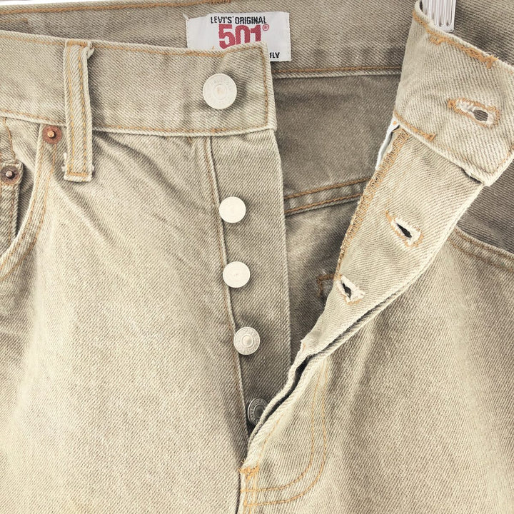 Levi's Levi's 501 STRAIGHT LEG BUTTON-FLY Jeans Straight Denim Pants Made in USA Men's w36 /taa000734