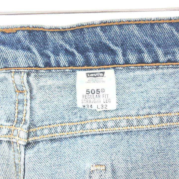 90'S Levi's 505 Jeans Tapered Denim Pants Made in USA Men's W33 Vintage /taa000759