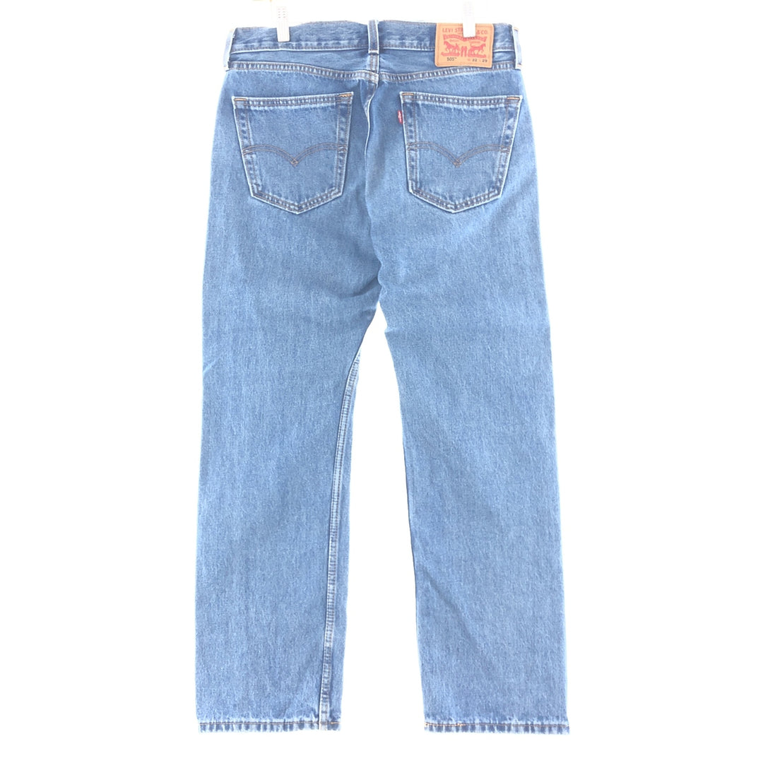 Levi's 505 tapered jeans denim pants men's w33 /taa000767