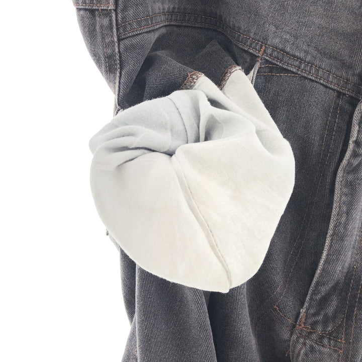 Big size 90'S MARITHE FRANCOIS GIRBAUD black jeans denim pants made in USA men's w40 vintage /taa000805