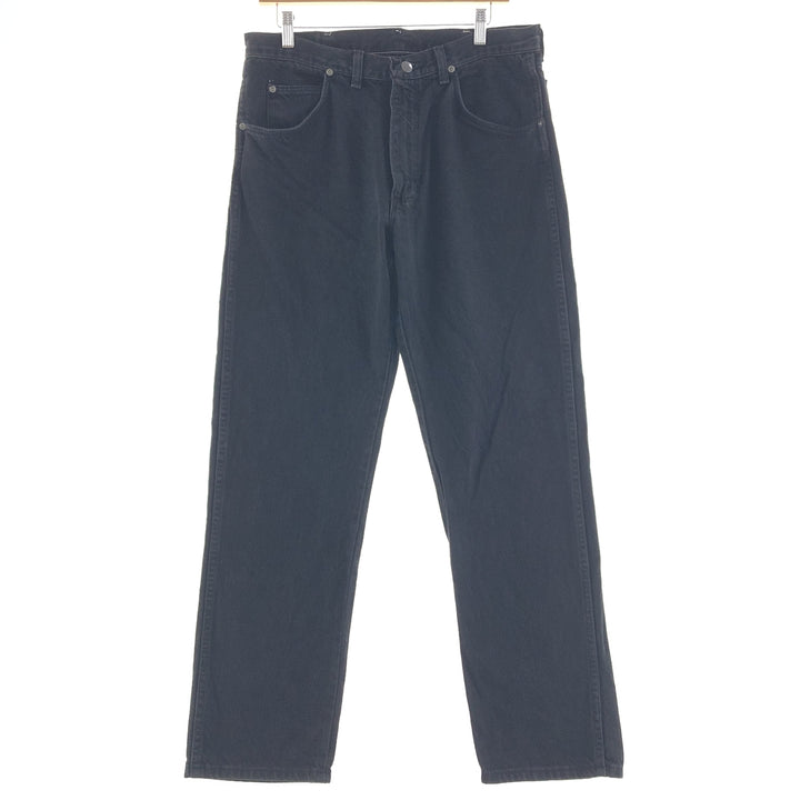 90'S Wrangler Black Jeans Denim Pants Made in USA Men's W34 Vintage /taa000865