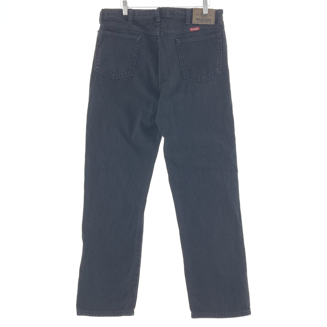 90'S Wrangler Black Jeans Denim Pants Made in USA Men's W34 Vintage /taa000865