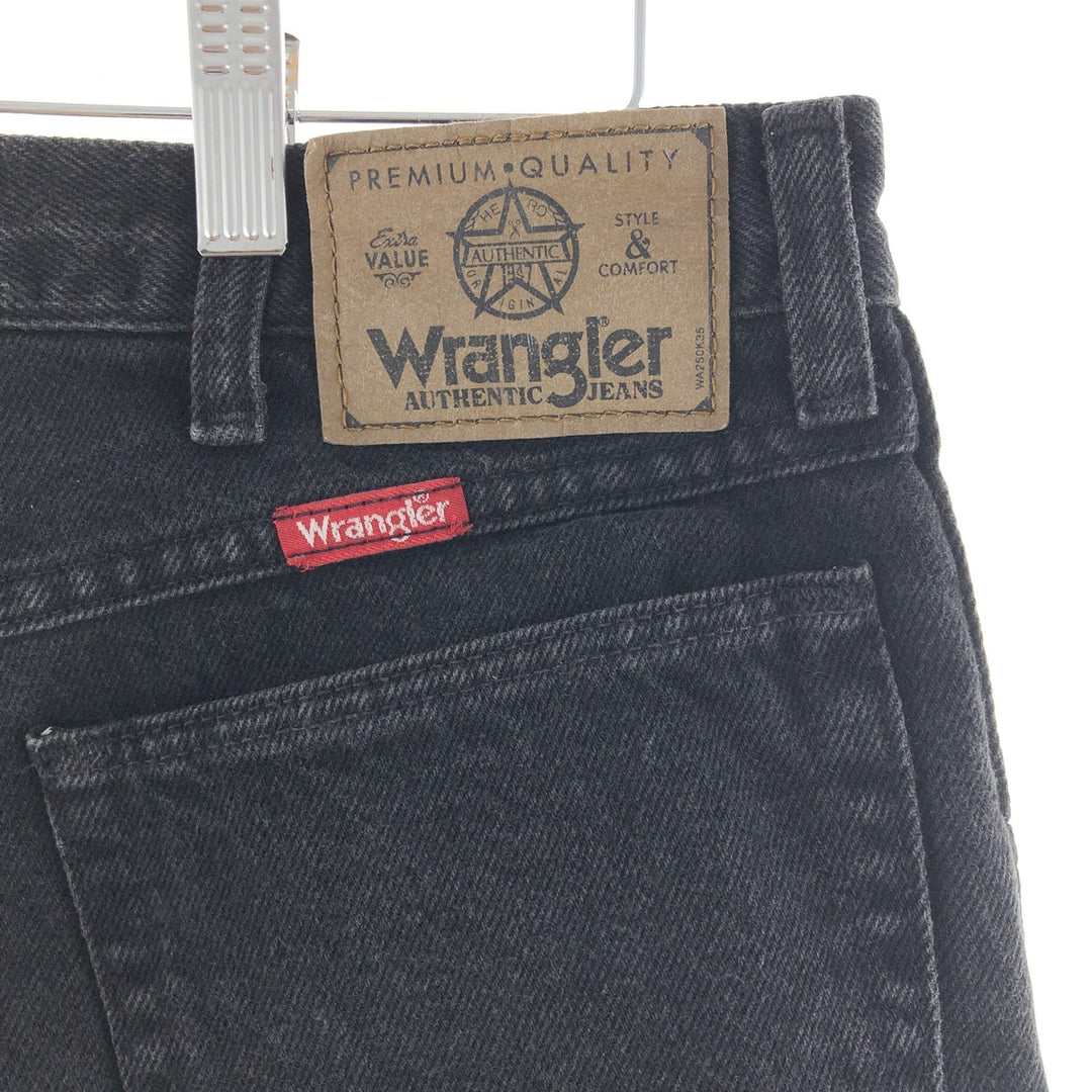 90'S Wrangler Black Jeans Denim Pants Made in USA Men's W34 Vintage /taa000865