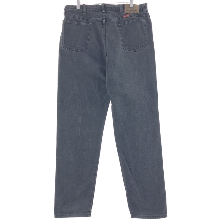 90'S Wrangler Black Jeans Denim Pants Made in USA Men's W36 Vintage /taa000866