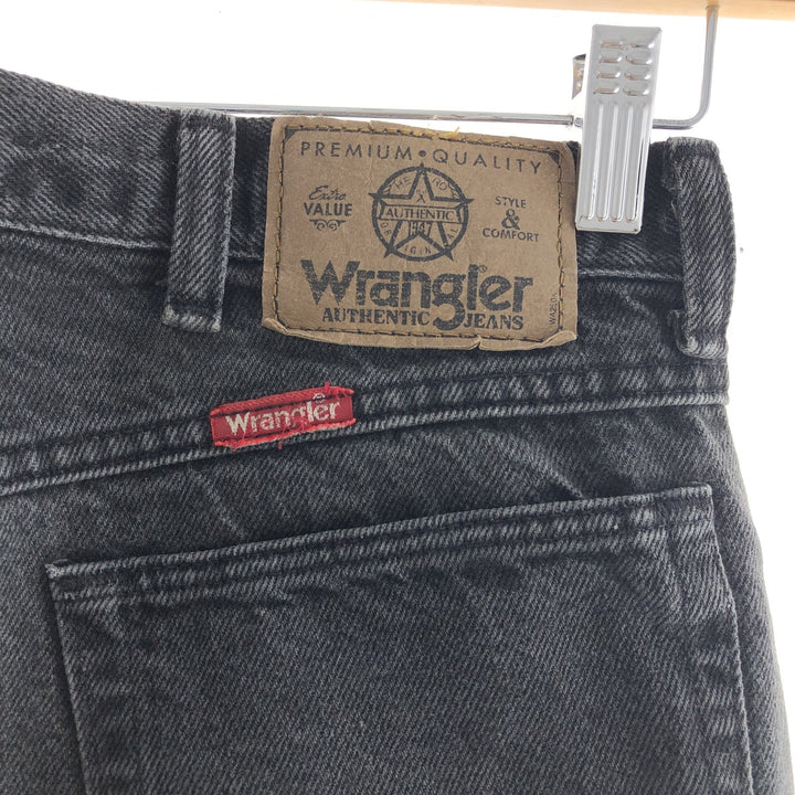 90'S Wrangler Black Jeans Denim Pants Made in USA Men's W36 Vintage /taa000866