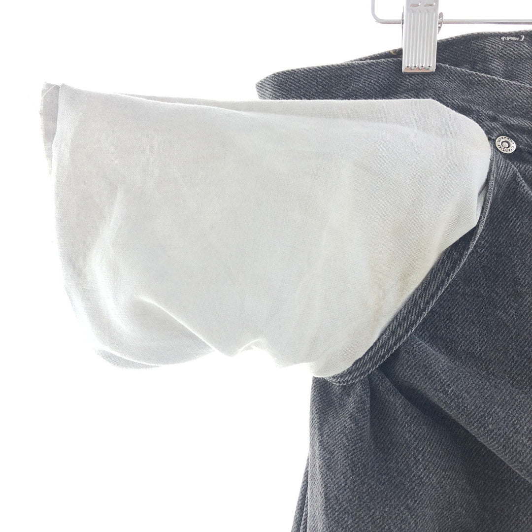 90'S Wrangler Black Jeans Denim Pants Made in USA Men's W36 Vintage /taa000866