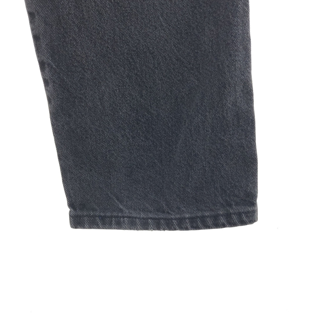 90'S Wrangler Black Jeans Denim Pants Made in USA Men's W36 Vintage /taa000866