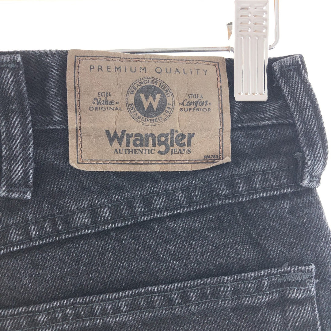 Wrangler Black Denim Pants for Men W34 / taa000874