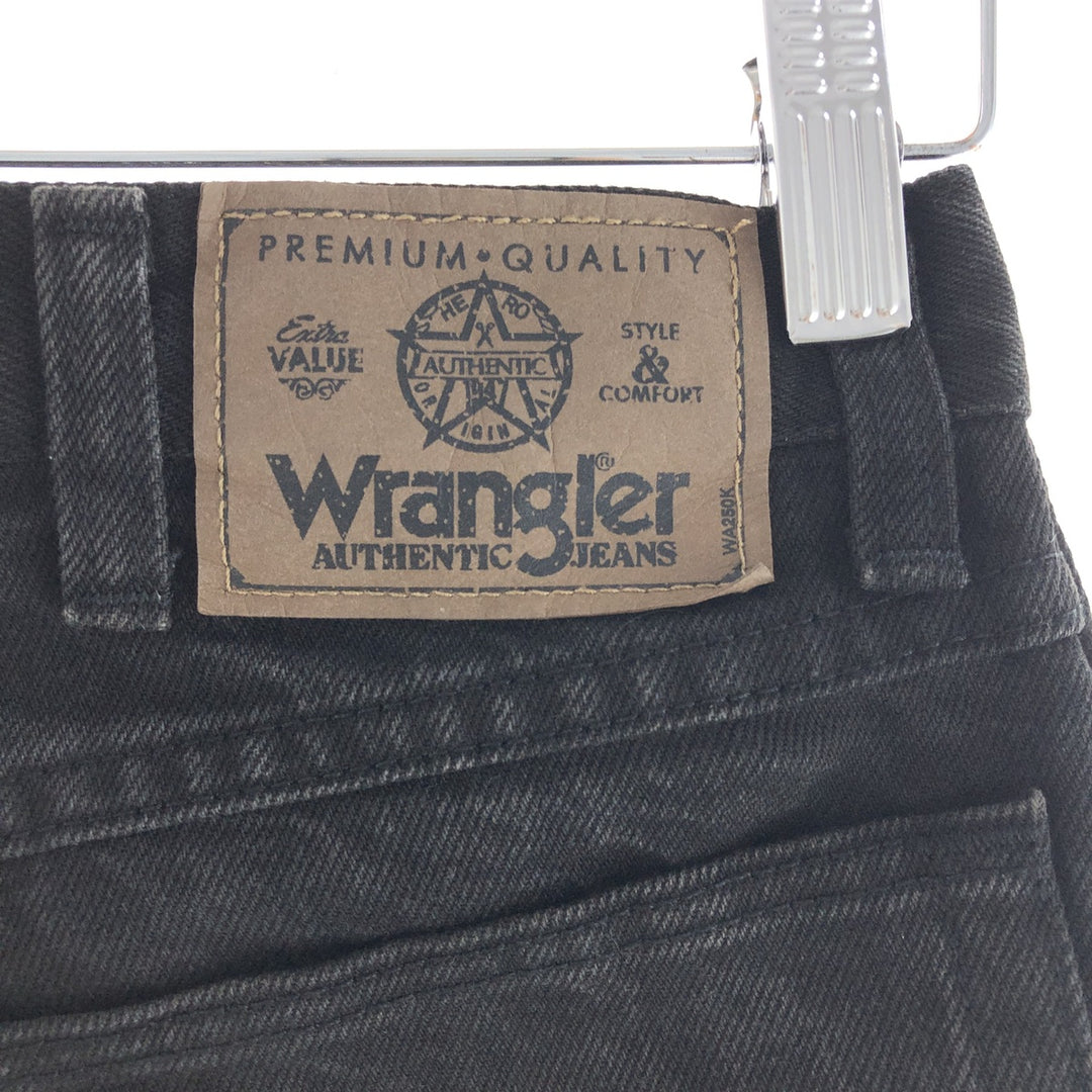 90'S Wrangler Black Jeans Denim Pants Made in USA Men's W34 Vintage /taa000876