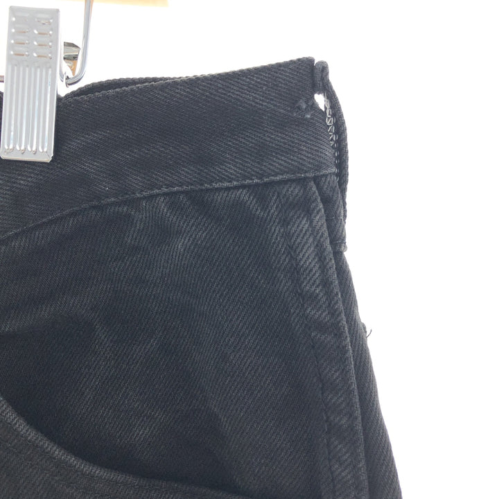 90'S Wrangler Black Jeans Denim Pants Made in USA Men's W34 Vintage /taa000876