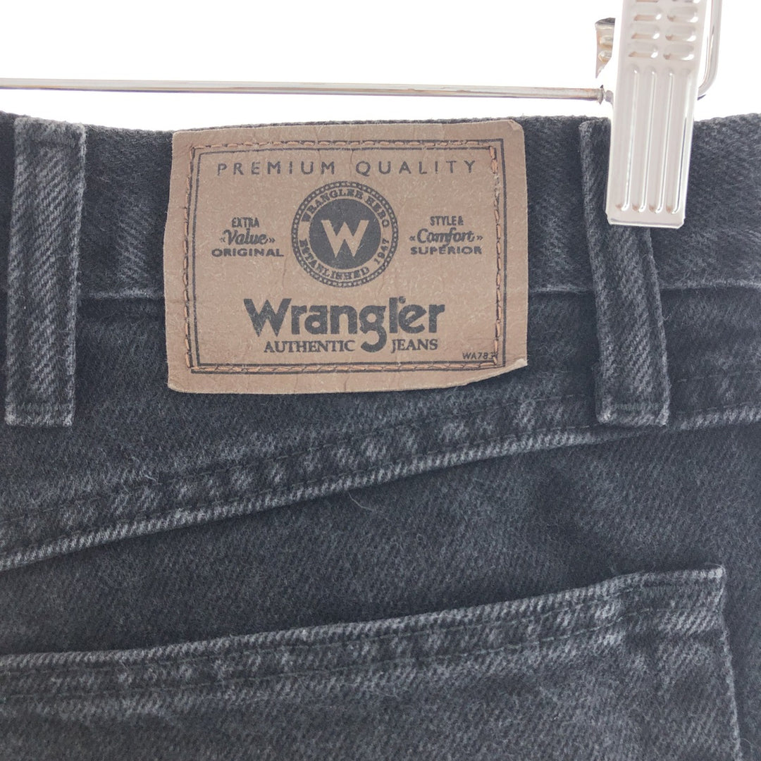 Wrangler Black Denim Pants for Men W34 / taa000879