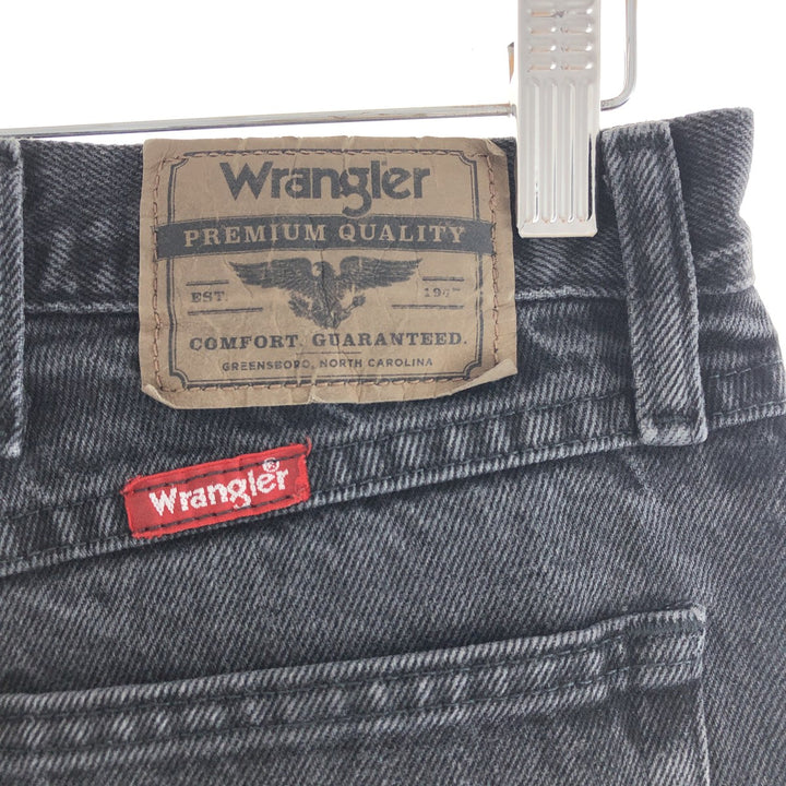 Wrangler RELAXED FIT Black Jeans Denim Pants Men's w34 /taa000891