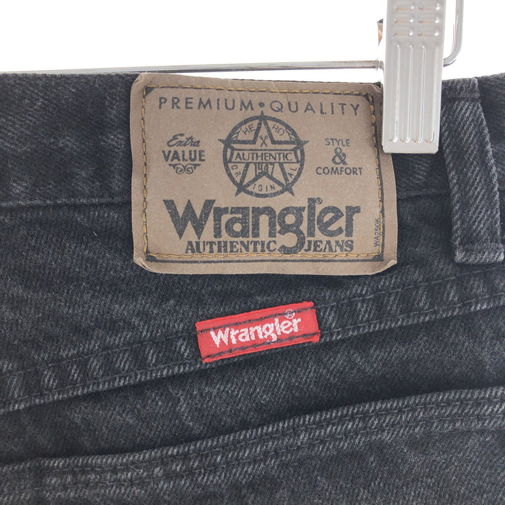 90'S Wrangler Black Jeans Denim Pants Made in USA Men's W30 Vintage /taa000897