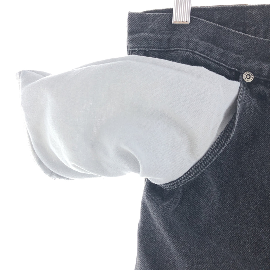 90'S Wrangler Black Denim Pants Made in USA Men's W32 Vintage /taa000950