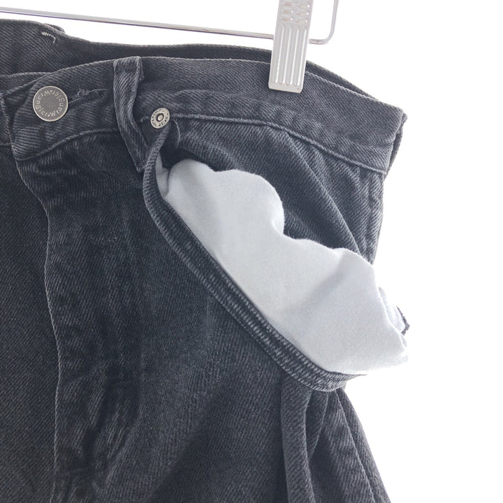 90'S Wrangler Black Denim Pants Made in USA Men's W32 Vintage /taa000950