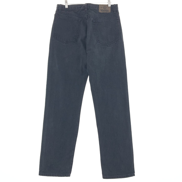 90'S Wrangler Black Jeans Denim Pants Made in USA Men's W32 Vintage /taa000962