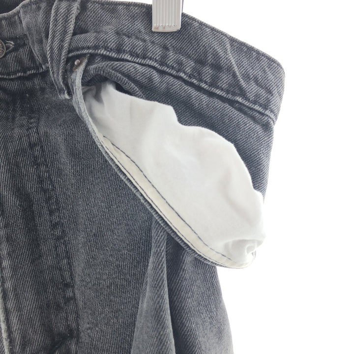 90'S Levi's 550 Relaxed Fit Tapered Leg Black Jeans Tapered Denim Pants Made in USA Men's w35 /taa000964