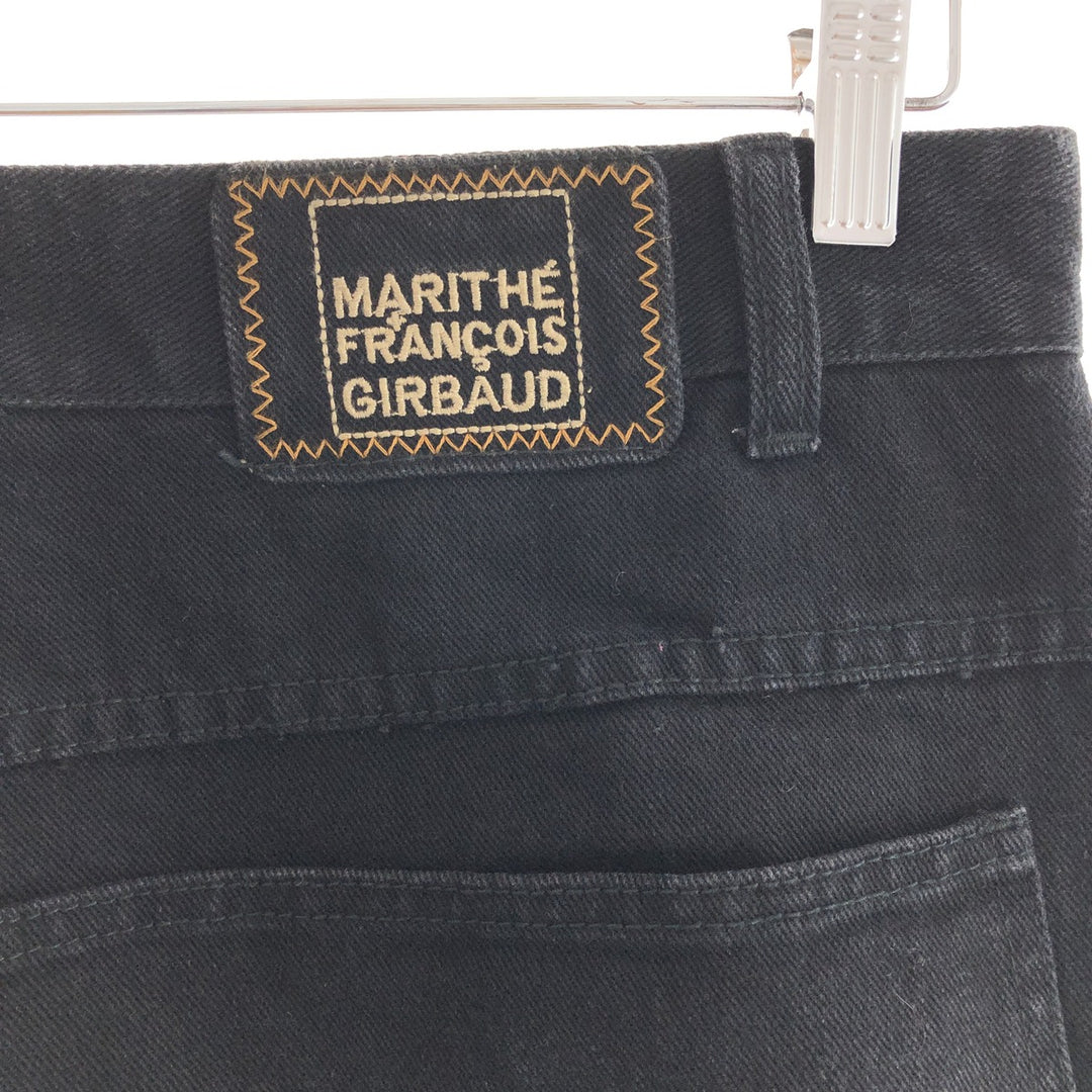 MARITHE FRANCOIS GIRBAUD Black Jeans Denim Pants Men's w40 /taa001003