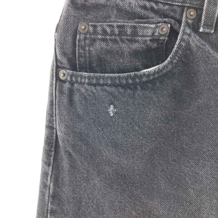 90'S Levi's 505 Black Jeans Tapered Denim Pants Made in USA Men's W30 Vintage /taa001201