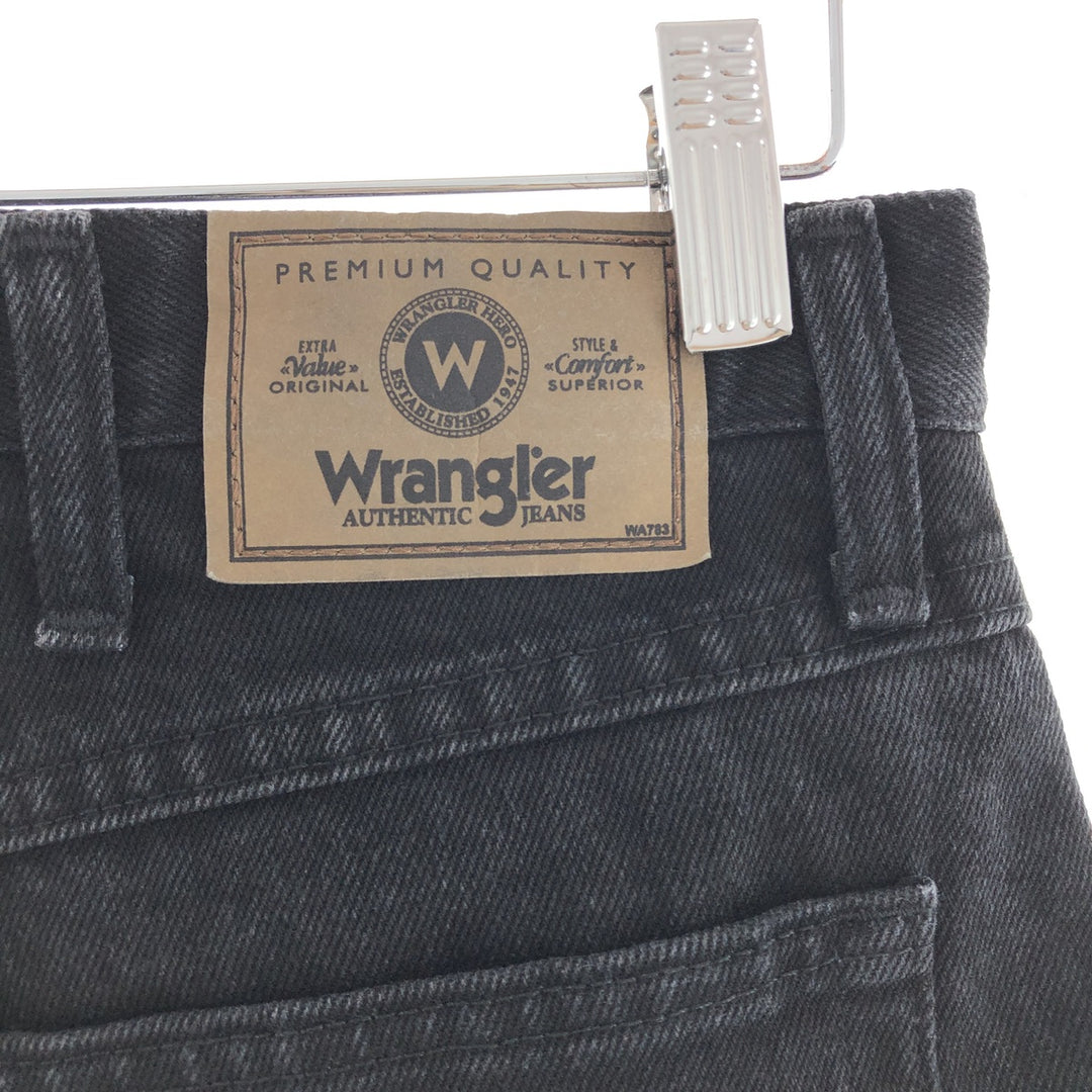 Wrangler RELAXED FIT Black Jeans Denim Pants Men's w34 /taa001237