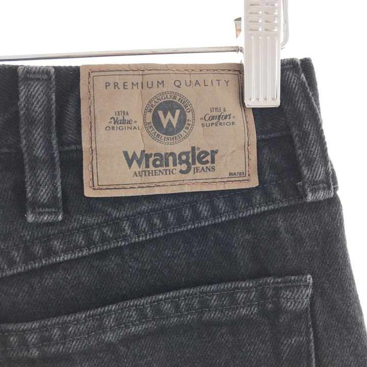 Wrangler RELAXED FIT Black Jeans Denim Pants Men's w34 /taa001246