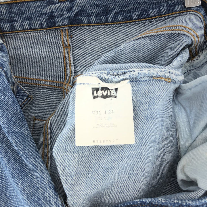 90'S Levi's 501 Jeans Straight Denim Pants Made in USA Men's W30 Vintage /taa001290