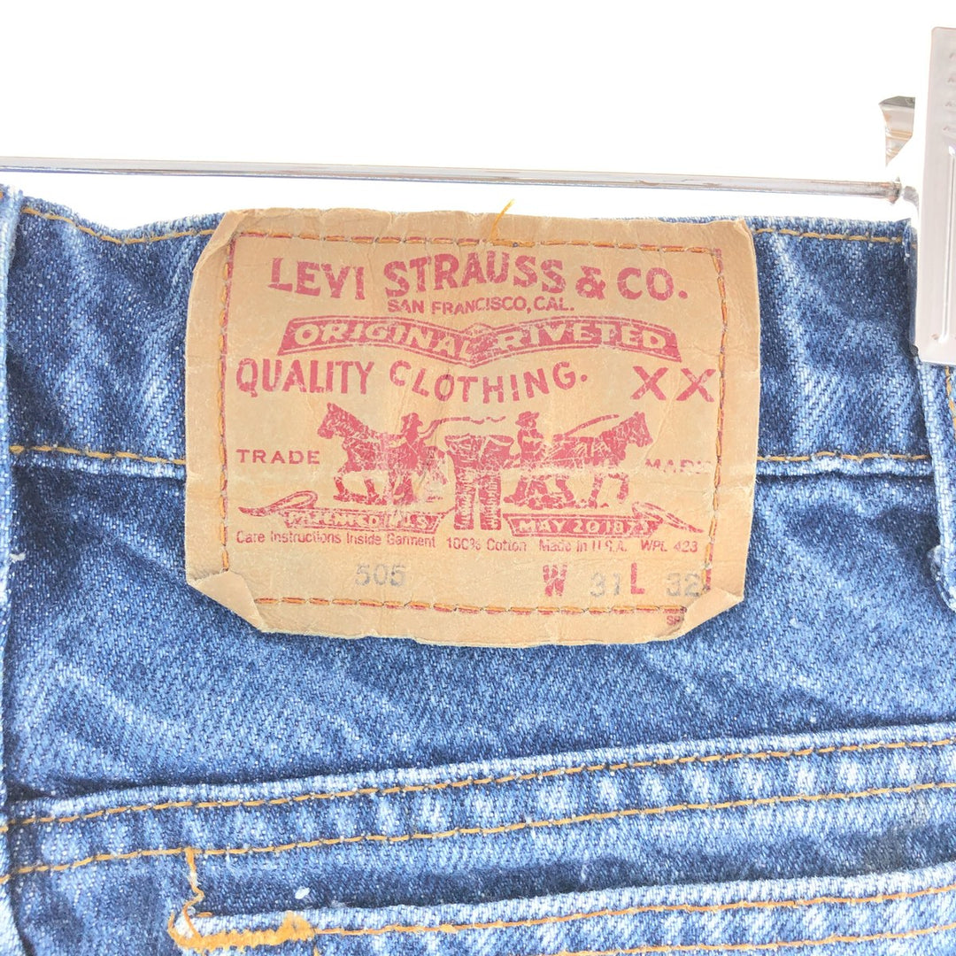 90'S Levi's 505 Jeans Tapered Denim Pants Made in USA Men's W30 Vintage /taa001332