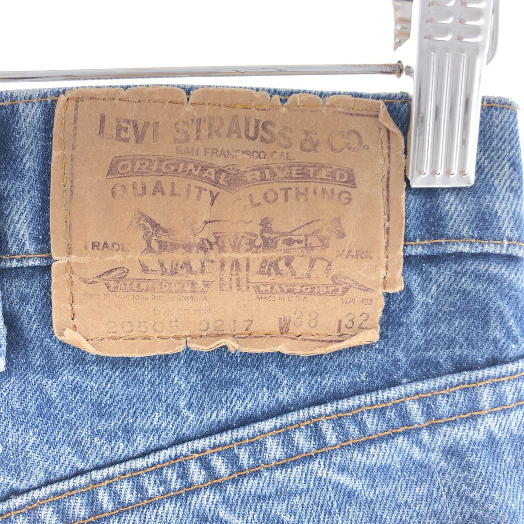 80'S Levi's 20505-0217 Tapered Jeans Denim Pants Made in USA Men's W37 Vintage /taa001412