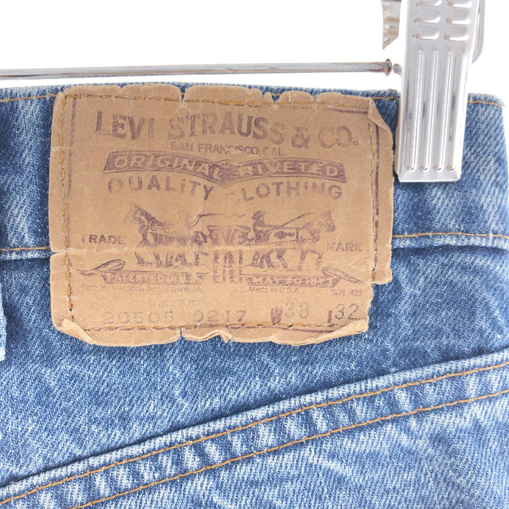 80'S Levi's 20505-0217 Tapered Jeans Denim Pants Made in USA Men's W37 Vintage /taa001412