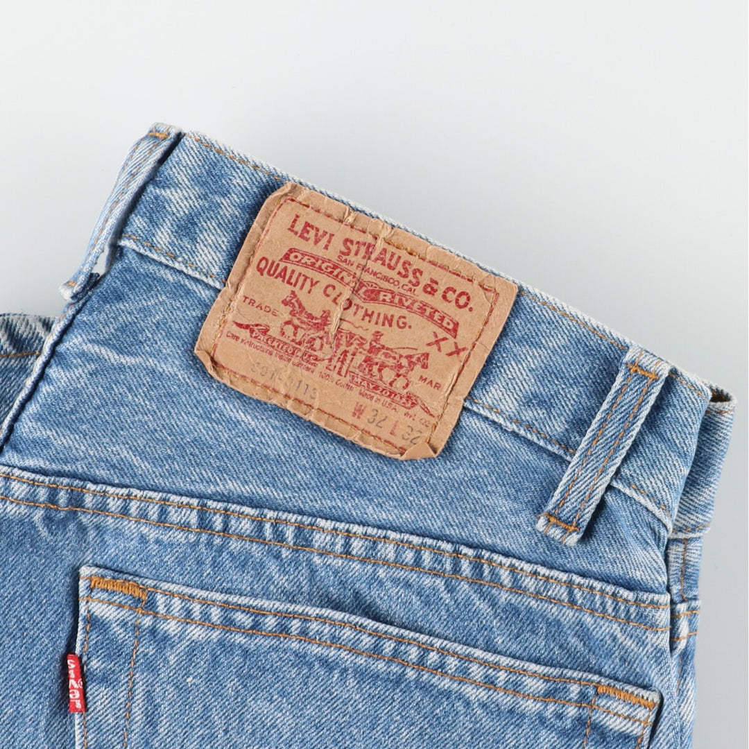 90'S Levi's 501 Straight Denim Pants Made in USA Men's W32 Vintage /taa001600