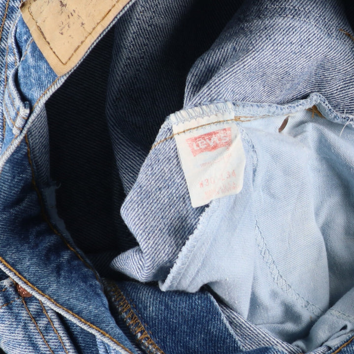 90'S Levi's 550 Tapered Jeans Denim Pants Made in USA Men's W30 Vintage /taa001601