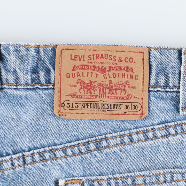 90'S Levi's 515 Relaxed Fit Special Reserve Straight Denim Pants Made in USA Men's W36 Vintage /taa001609