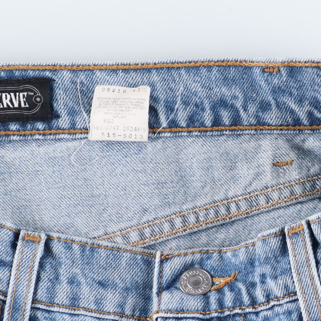 90'S Levi's 515 Relaxed Fit Special Reserve Straight Denim Pants Made in USA Men's W36 Vintage /taa001609