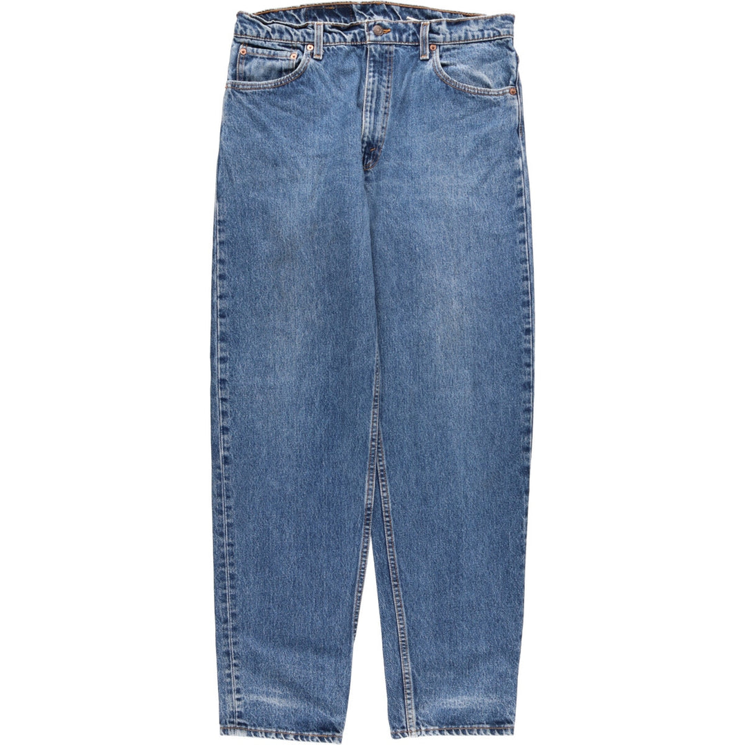 90'S Levi's 550 Relaxed Fit Tapered Leg Tapered Jeans Denim Pants Made in USA Men's W35 Vintage /taa001621