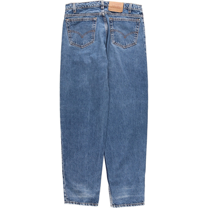 90'S Levi's 550 Relaxed Fit Tapered Leg Tapered Jeans Denim Pants Made in USA Men's W35 Vintage /taa001621