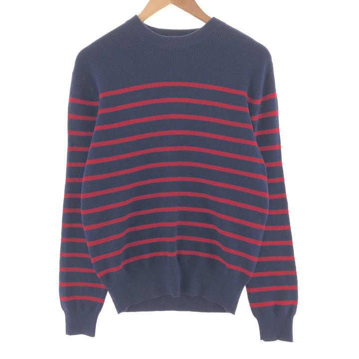 Ralph Lauren POLO RALPH LAUREN Striped Pattern Cotton Knit Sweater Women's L /taa001735